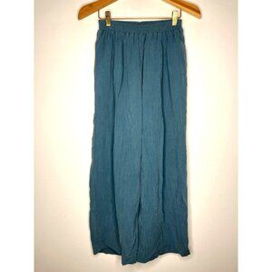 Vtg Y2K Amanda Guy Blue Tencel Pants Women's Pants Medium